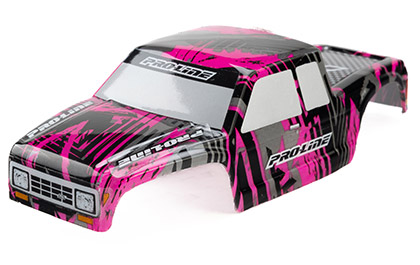 Aggressive Coyote Styling for the Pro-Line Limited Edition Pre-Cut/Pre-Painted Coyote High Performance Pink Fury Body