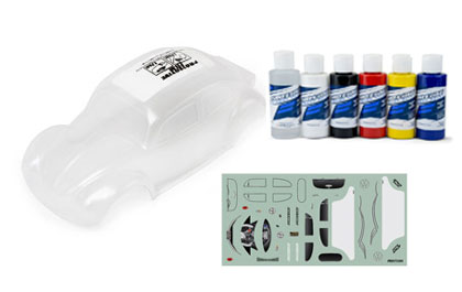 Complete Custom Body Package for the Pro-Line 1/30 Pre-Cut VW Bug Body