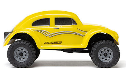 Designed for the Axial SCX30 for the Pro-Line 1/30 Pre-Cut VW Bug Body