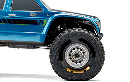 Reduced Rotating Mass for the Pro-Line  Rock-Tek Tire Weight System