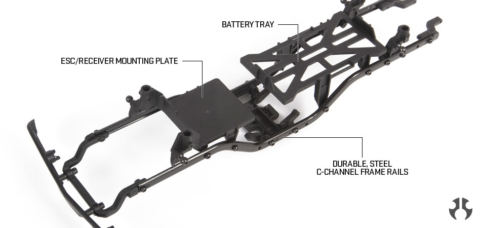 STEEL C-CHANNEL CHASSIS FRAME RAILS