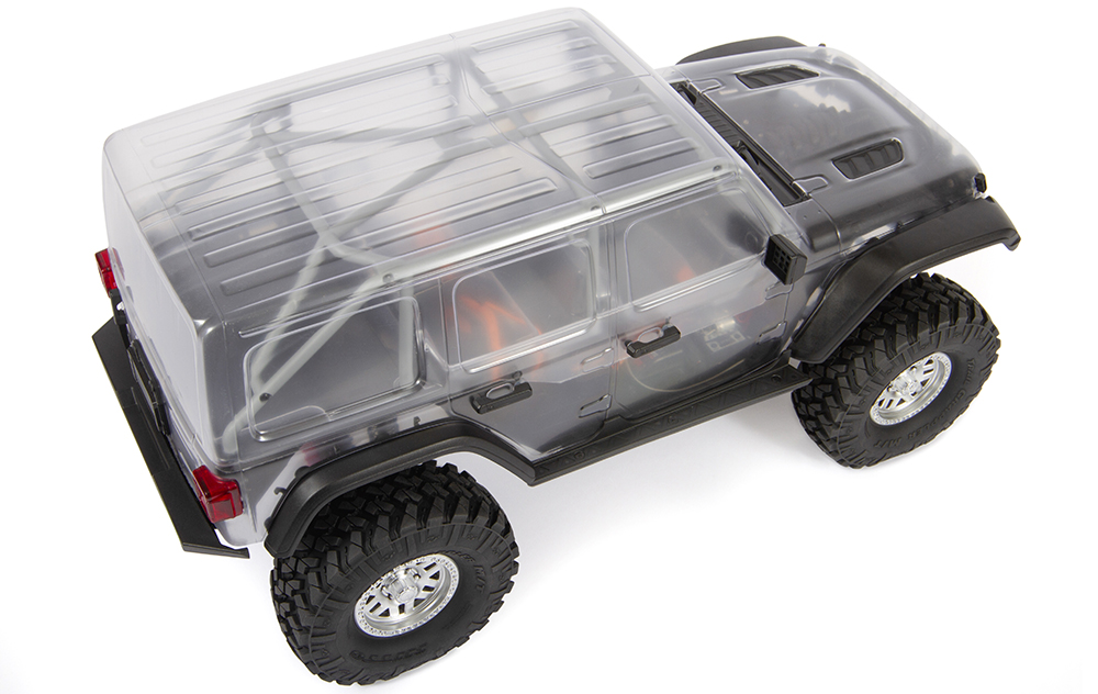 CLEAR JEEP WRANGLER UNLIMITED 4-DOOR BODY 