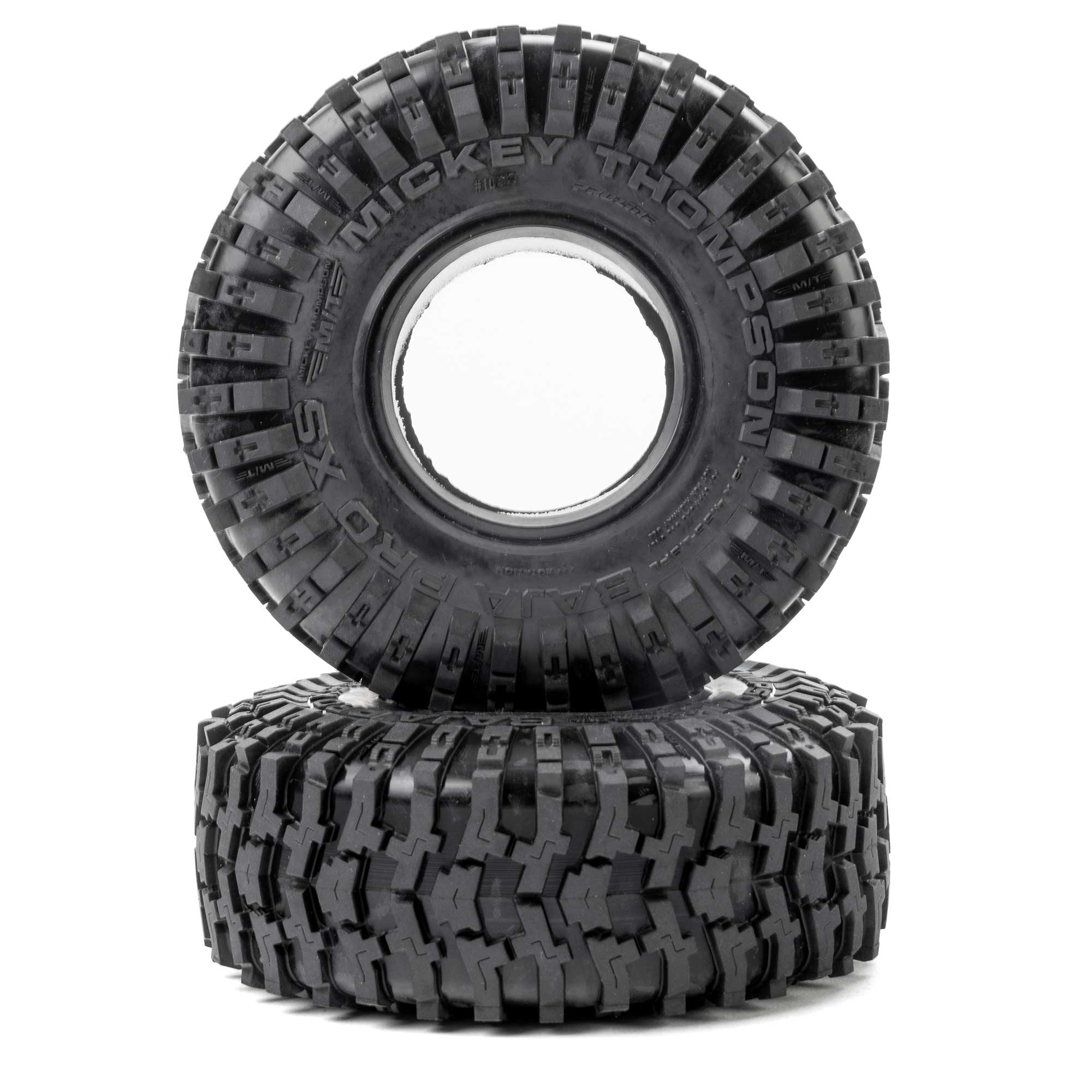 1/10 Mickey Thompson Baja Pro XS Predator Front/Rear 1.9" Crawler Tires (2)
