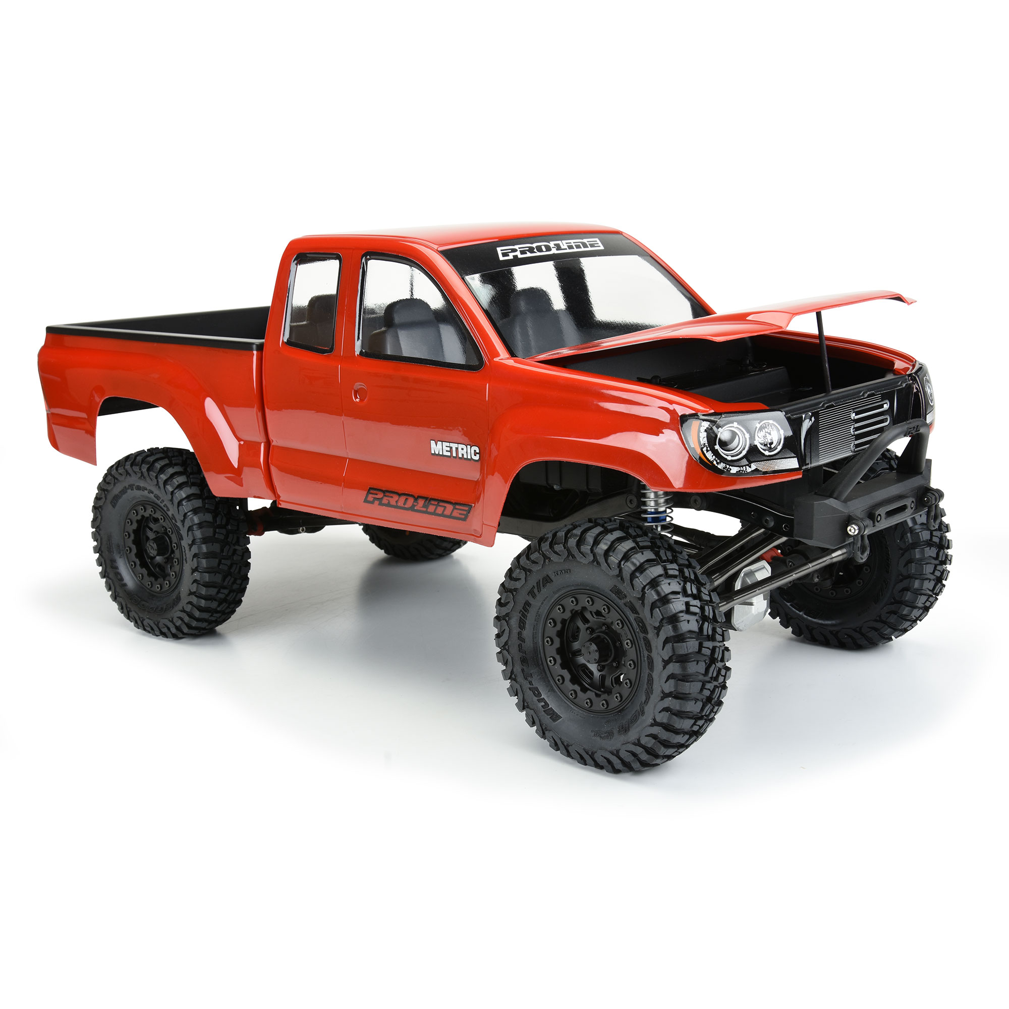 1/10 Builder’s Series: Metric Clear Body 12.3" (313mm) WB Crwlrs
