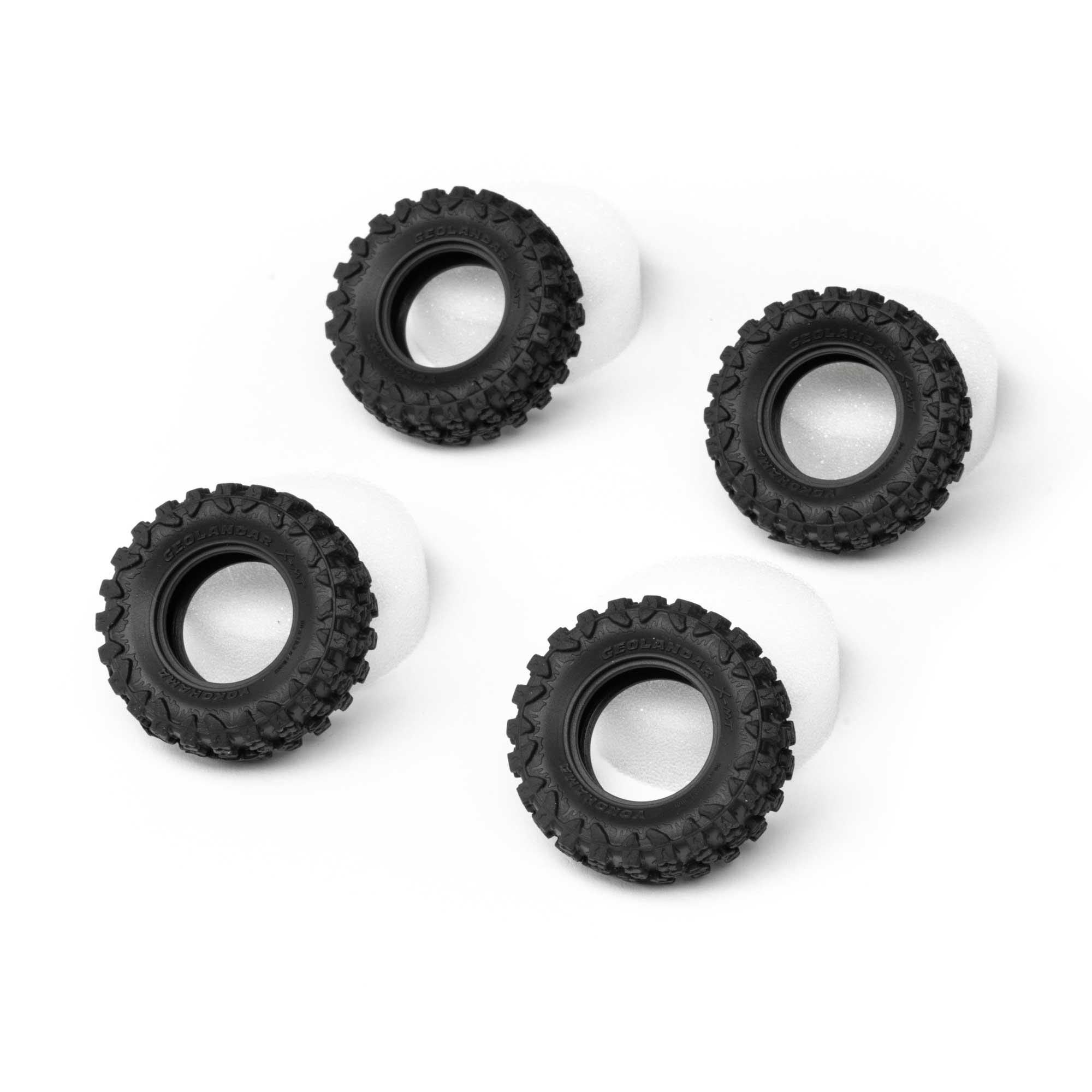 Pro-Line Racing 1/30 Yokohama Geolander X-MT Predator Tires with Open Cell Foam Inserts (4): Axial SCX30