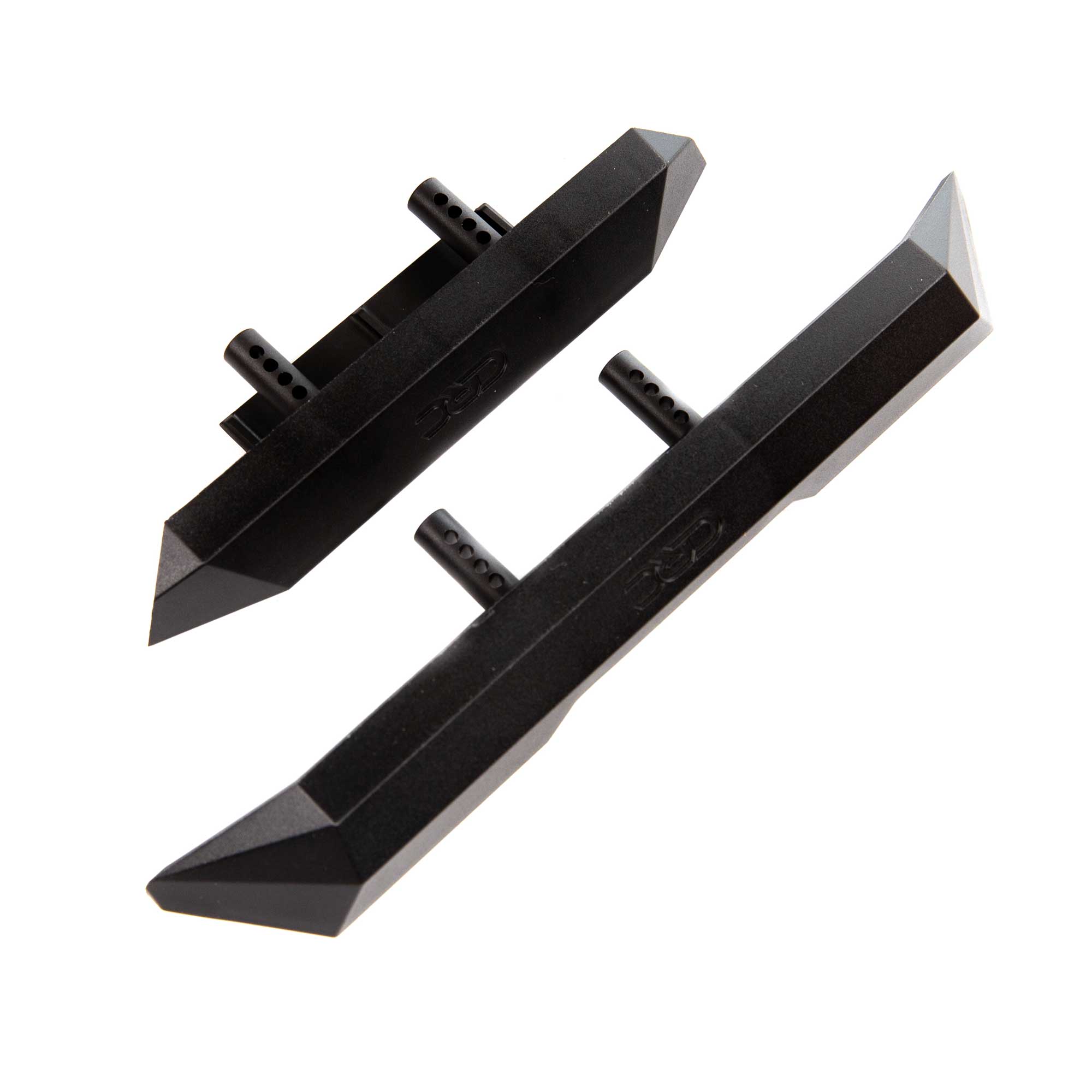 Injora Pare-chocs arrière en métal pour RC Axial SCX10 III AXI03007 1:10 (Noir