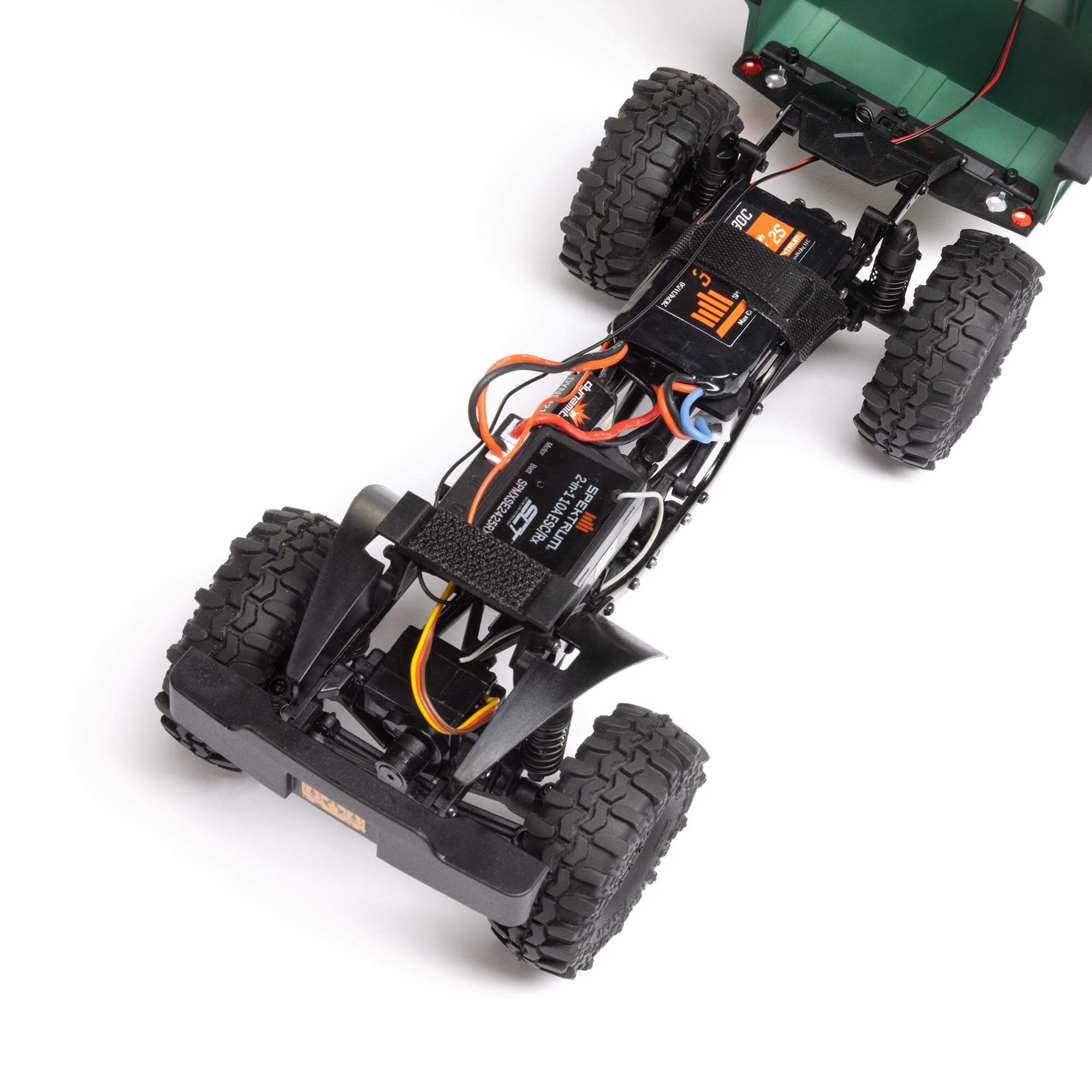 1/24 SCX24 Dodge Power Wagon 4WD Rock Crawler Brushed RTR, Orange