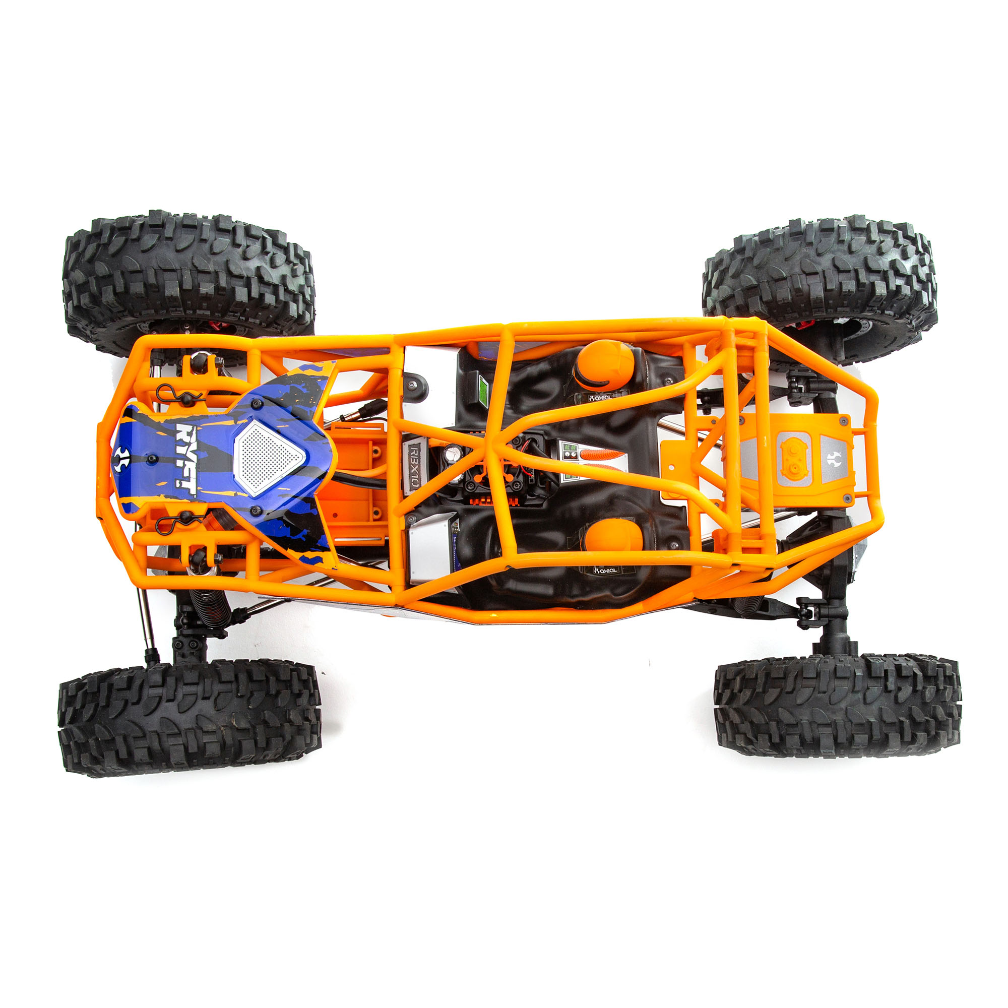 1/10 RBX10 Ryft 4X4 Brushless Rock Bouncer RTR, Orange | Axial