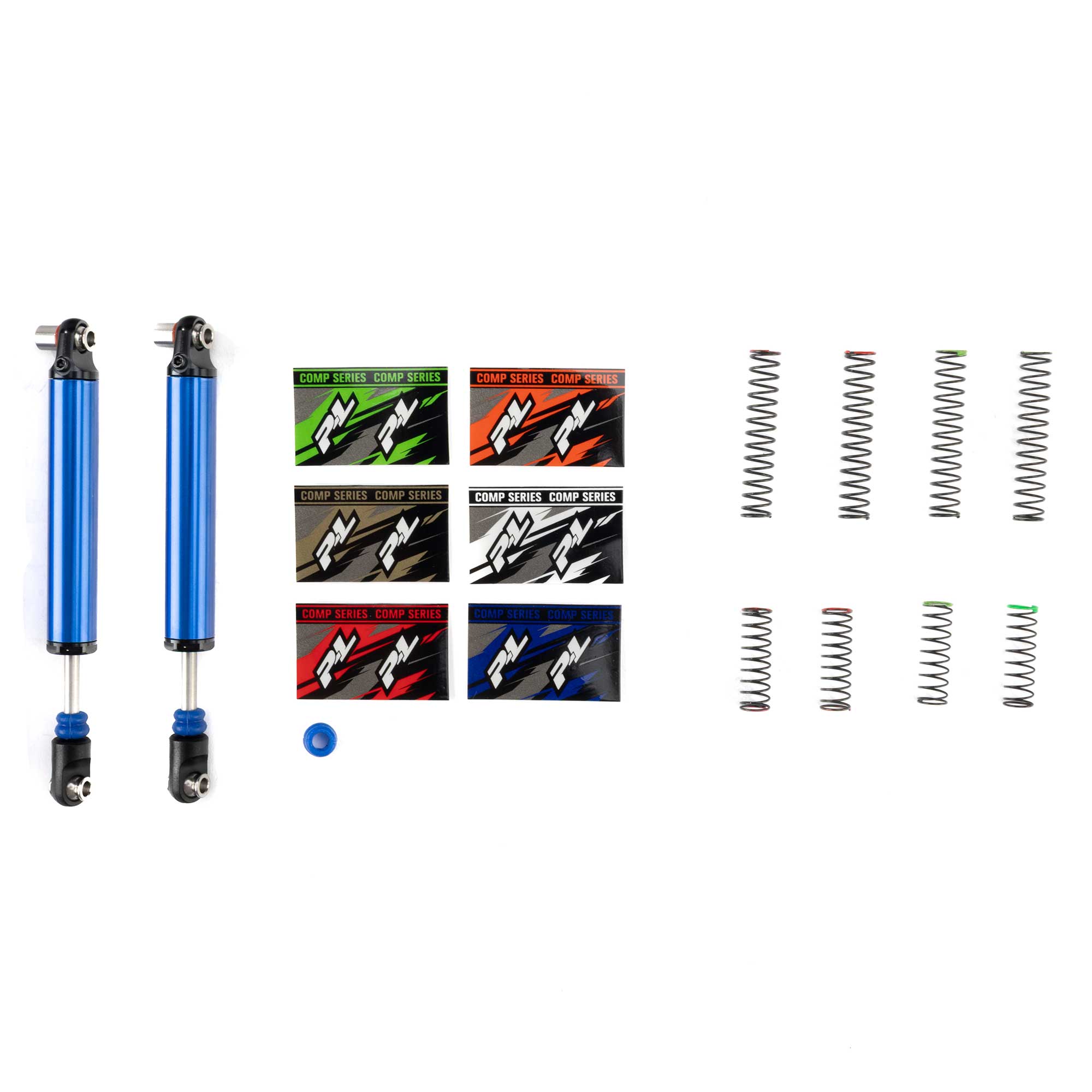 Pro-Line Racing Pro-Comp Front/Rear (97mm) Scaler Shocks, Blue (2): 1/10 Rock Crawlers