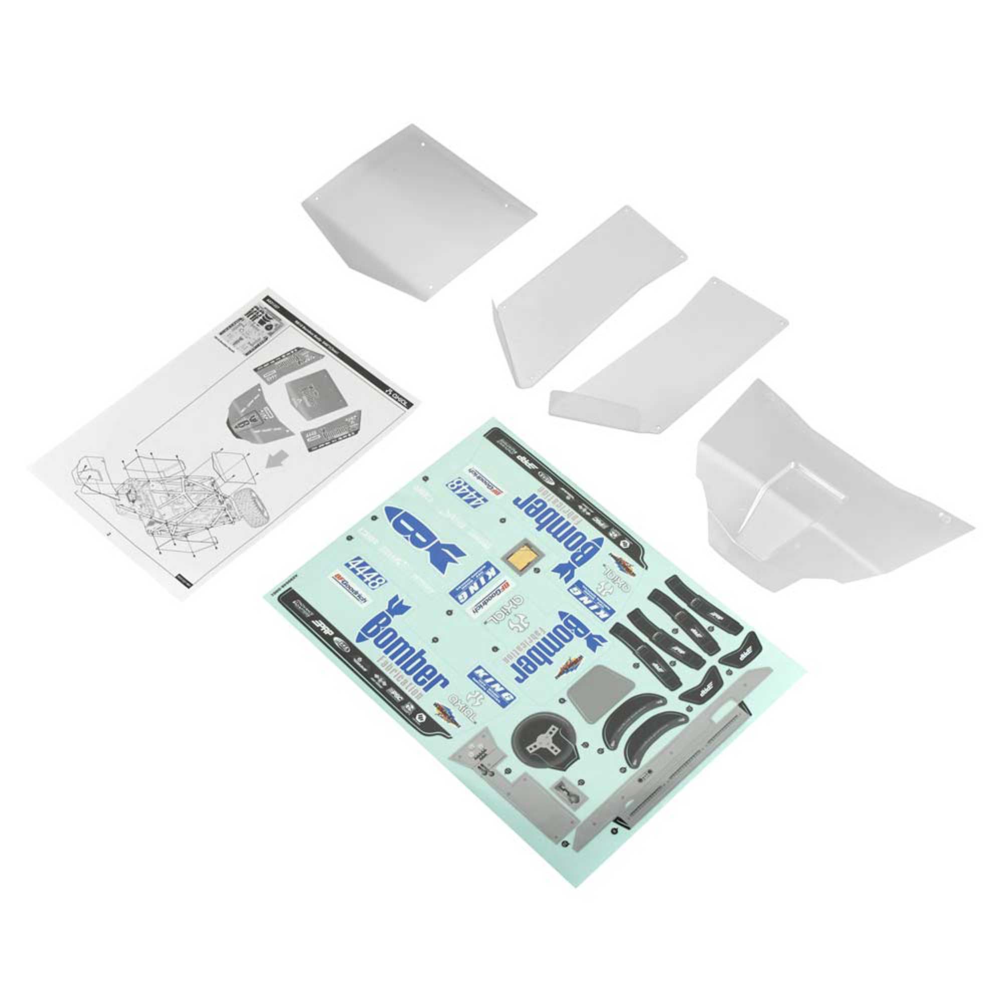 1/10 RR10 Bomber Clear Body | Axial Adventure