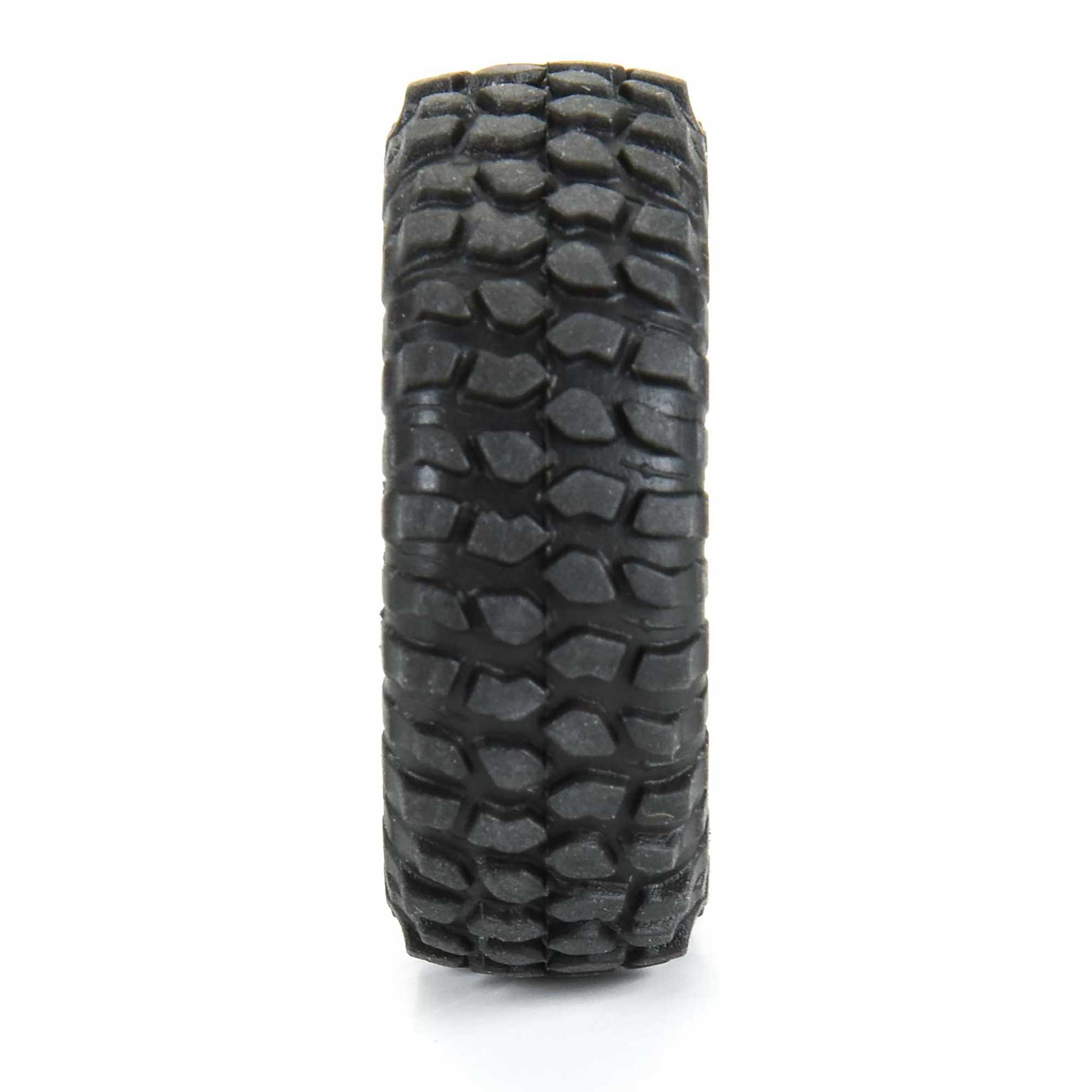 1/30 BFG Krawler T/A KX Front/Rear Mounted Black Icon Nuevo (4) for Axial SCX30